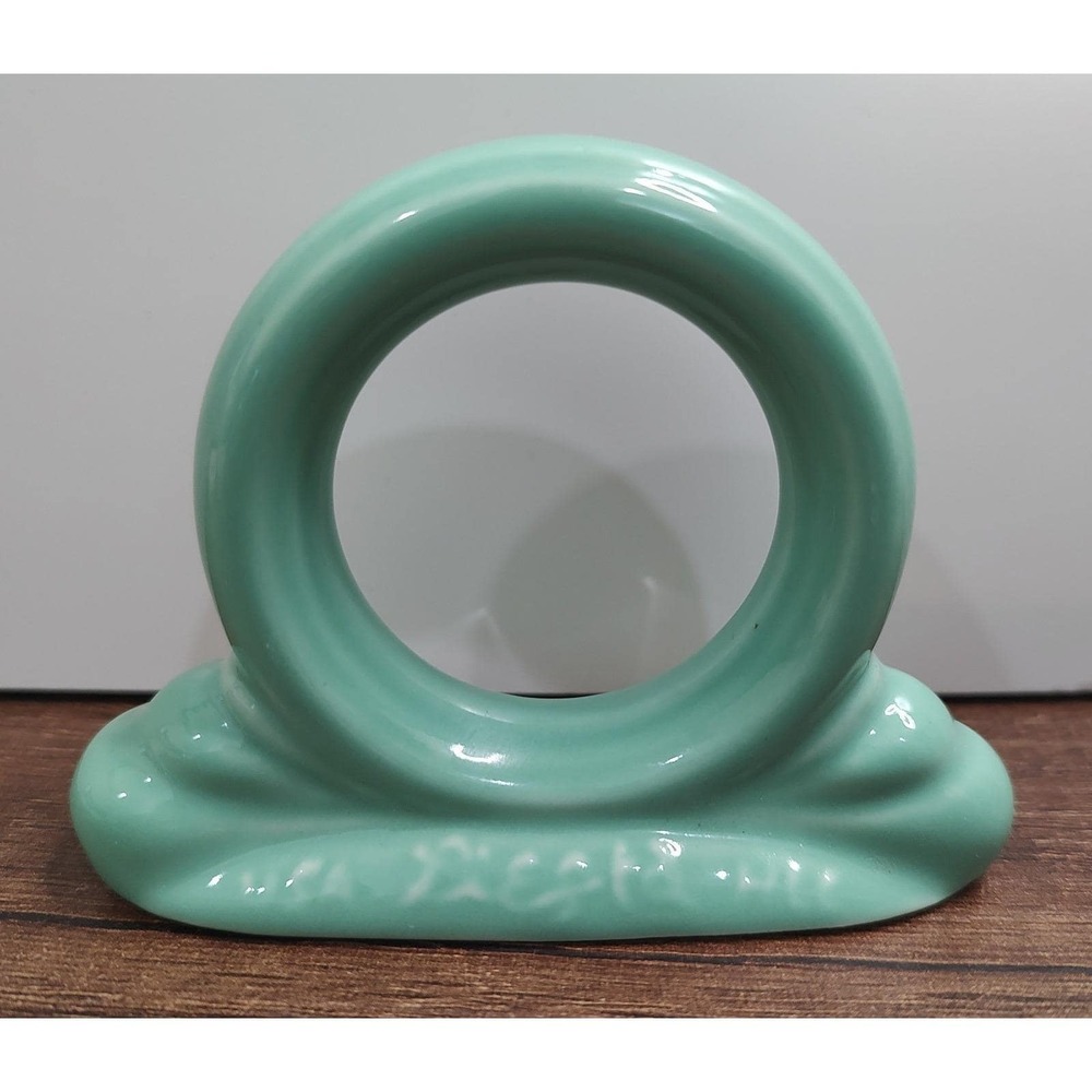 Fiestaware Sea Mist Retired Color Discontinued Napkin Ring A13